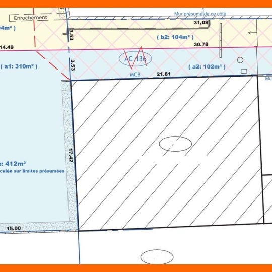 Terrain DAGNEUX (01120) m2  - 130 000 € 