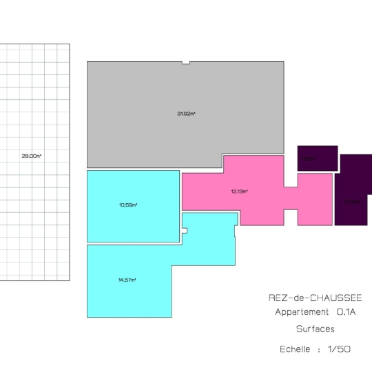 3 Pièces COCHEREN (57800) 77.00m2  - 158 000 € 