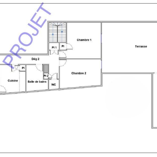 3 Pièces BESSAN (34550) 59.00m2  - 67 490 € 