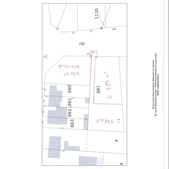 Terrain ROMILLY-SUR-SEINE (10100) 485.00m2  - 33 800 € 