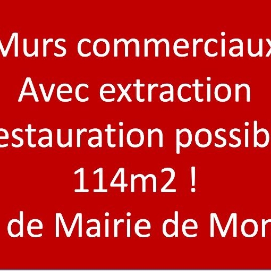 Local commercial MONTREUIL (93100) 114.00m2  - 427 824 € 