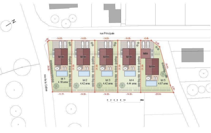 Réseau Immo-diffusion : Terrain  RANGEN   86 190 € 