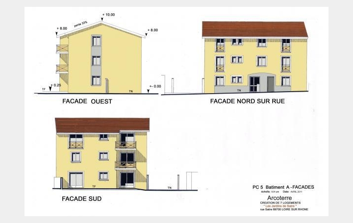 Réseau Immo-diffusion : Programme  LOIRE-SUR-RHONE  114 m2 205 000 € 