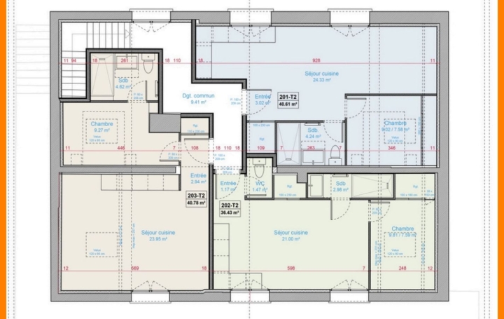 2 Pièces BELIGNEUX (01360)  39 m2 98 891 € 