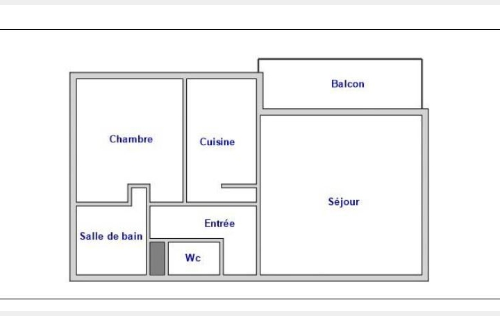 2 Pièces LYON (69003)  46 m2 239 000 € 