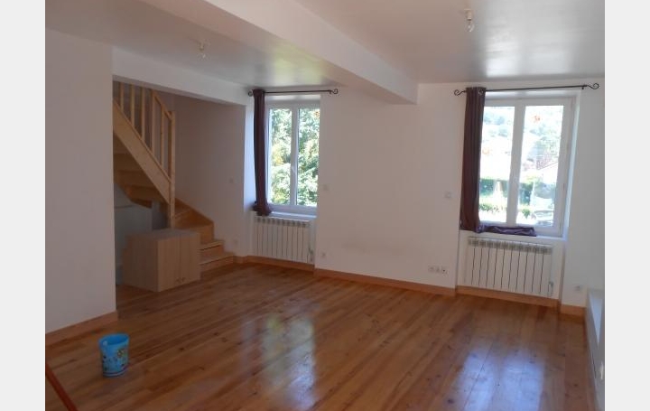 Réseau Immo-diffusion : Maison  SOURCIEUX-LES-MINES  77 m2 520 € 