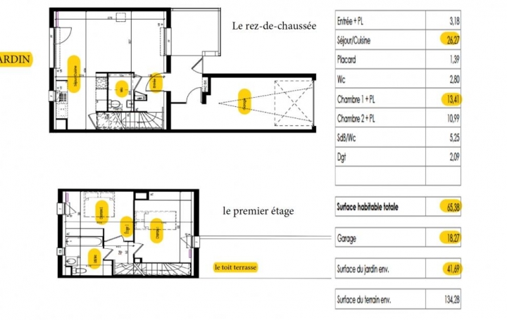 Réseau Immo-diffusion : Maison  POMPIGNAC  65 m2 710 € 