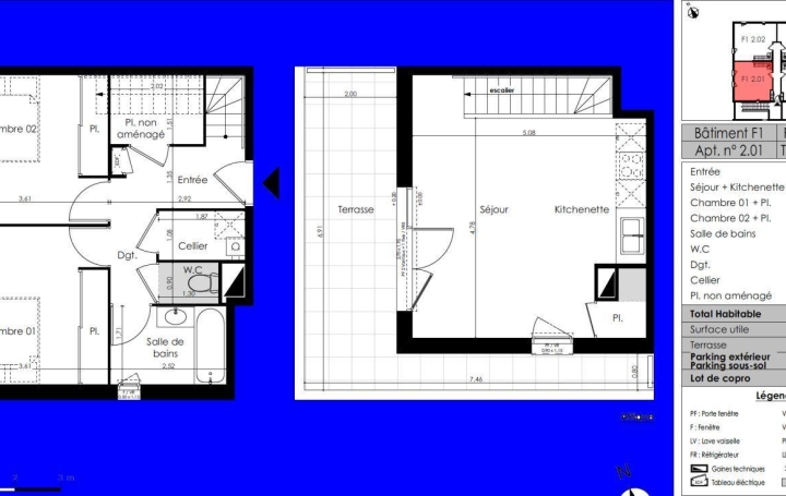 Réseau Immo-diffusion : Appartement P3  LE TAILLAN-MEDOC  65 m2 309 000 € 