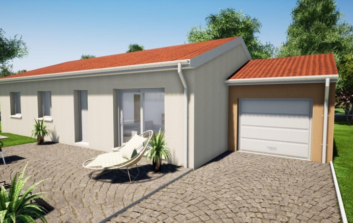 Réseau Immo-diffusion : Maison  EYZIN-PINET  90 m2 236 500 € 