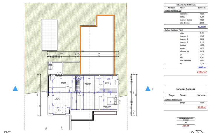 Maison MARLY (57155)  85 m2 365 000 € 