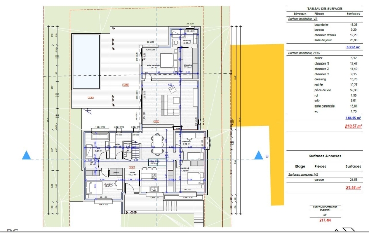 Maison MARLY (57155)  85 m2 365 000 € 