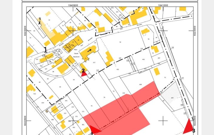 Terrain SAINTE-BARBE (57640)  126 m2 127 330 € 