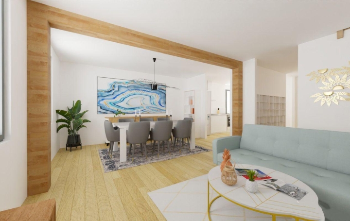 Réseau Immo-diffusion : Maison  SAINT-MARCEL  90 m2 122 500 € 