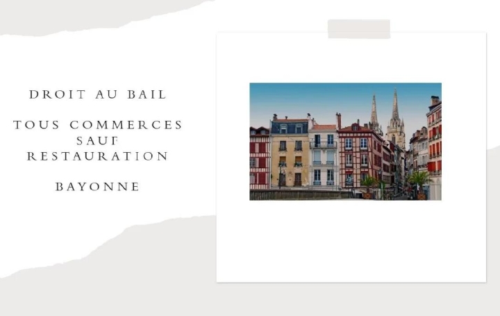 Vente Local Commercial 3 Pièces à Bayonne (64100) - Immo Diffusion