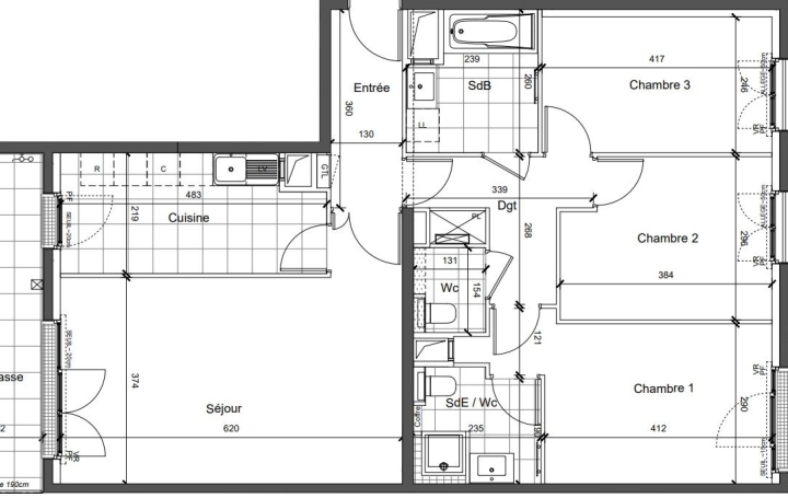 Réseau Immo-diffusion : Appartement P4  SAINT-OUEN  92 m2 685 000 € 