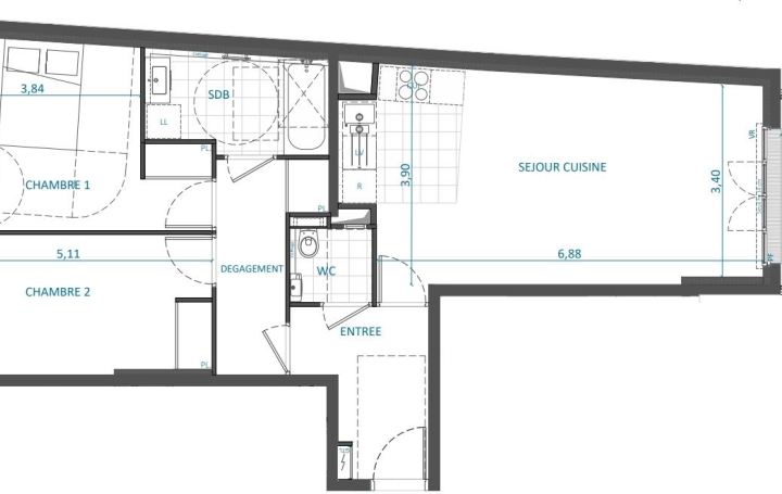 Réseau Immo-diffusion : Appartement P3  SURESNES  73 m2 552 000 € 