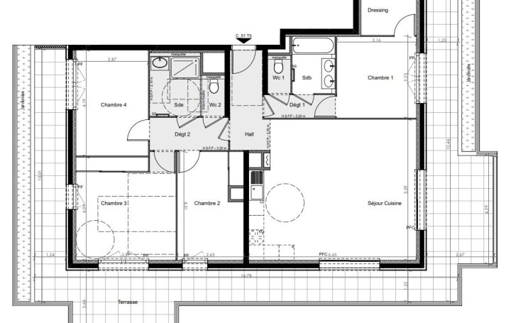 Réseau Immo-diffusion : Appartement P5  CAGNES-SUR-MER  113 m2 821 000 € 