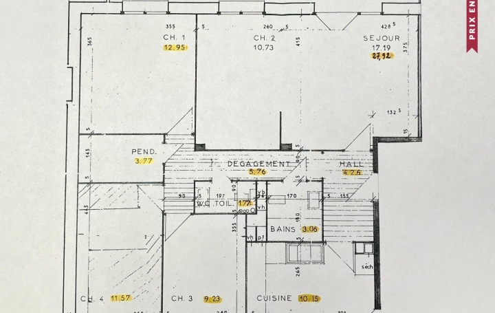 4 Pièces MENDE (48000)  90 m2 139 000 € 